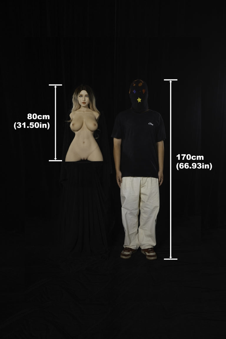 Boneca sexual Miko Torso (Climax Doll ULW 80cm E copo Silicone)