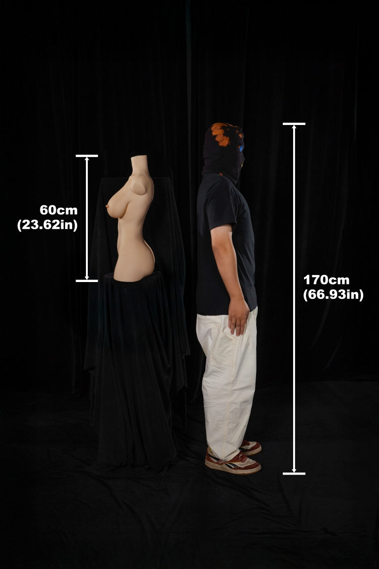 Torso 662# muñeca sexual (Climax Doll ULW 60 cm copa E silicona)