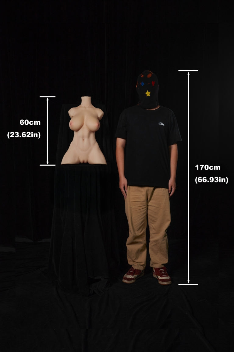 Torso 663 # Boneca Sexual (Climax Doll Copo ULW 60cm F Silicone)