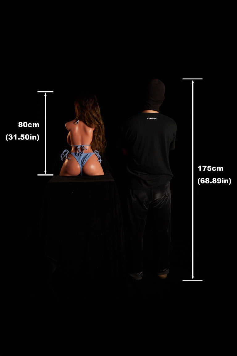 Eliza Torso muñeca sexual (Climax Doll ULW 80cm G copa Silicona)