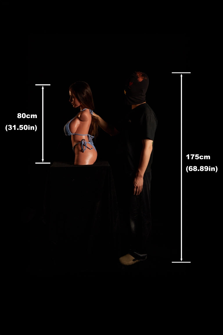 Eliza Torso muñeca sexual (Climax Doll ULW 80cm G copa Silicona)