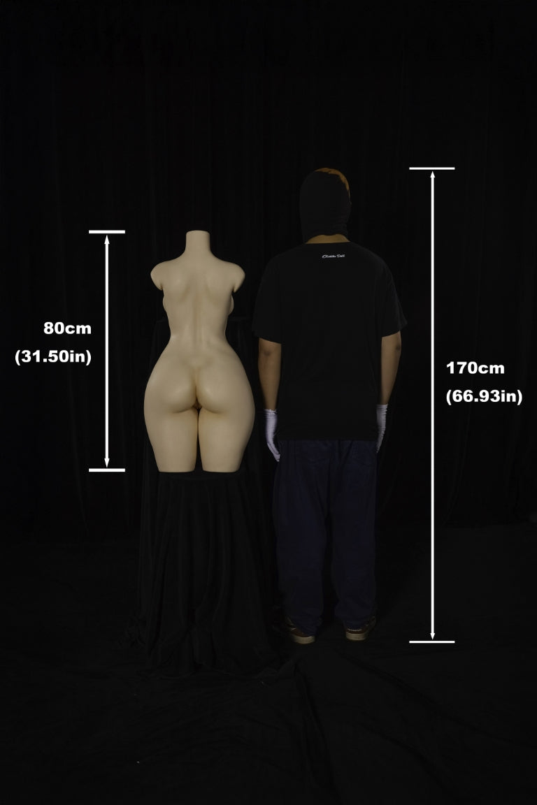 Torso 882# Boneca sexual (Climax Doll Silicone para copo eletrônico ULW 100cm)