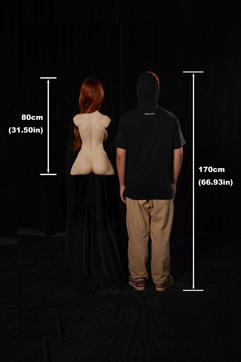 Boneca sexual Livia Torso (Climax Doll Copo ULW 80cm F Silicone)