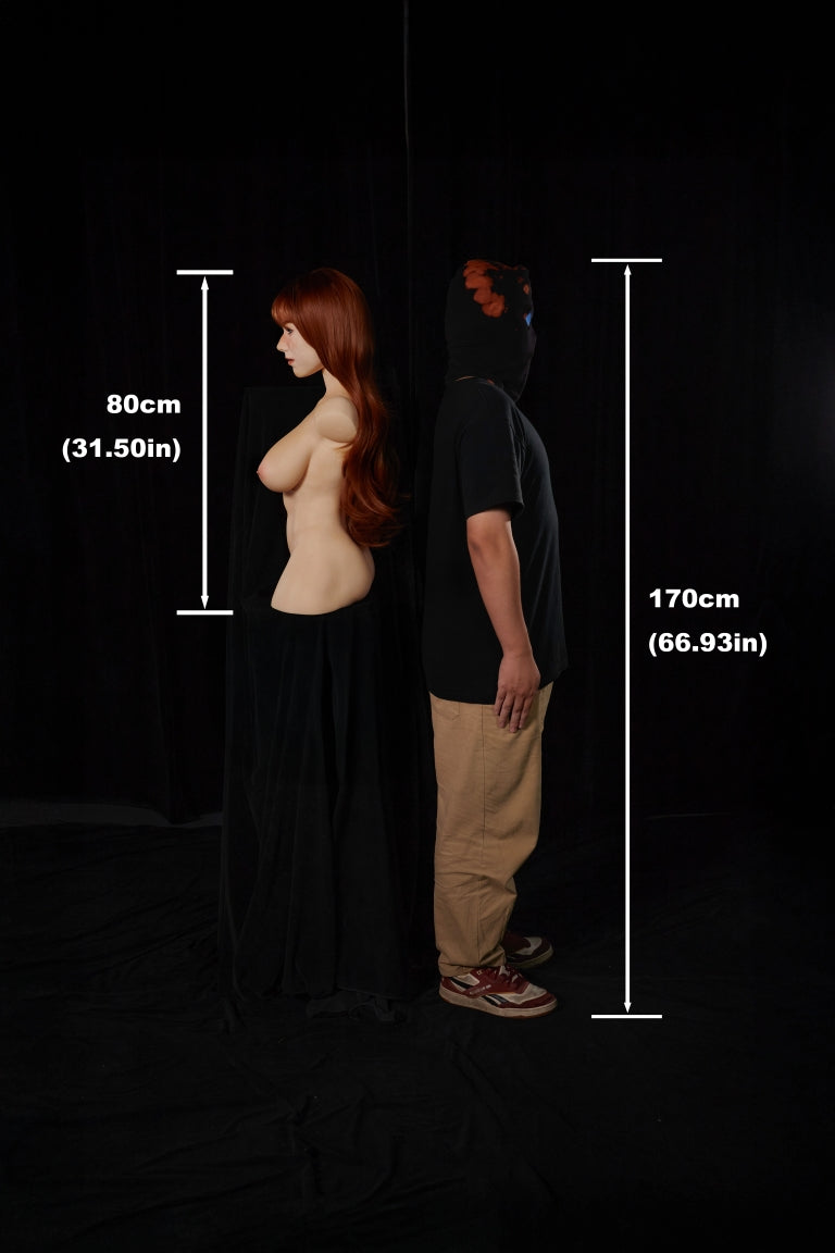 Boneca sexual Livia Torso (Climax Doll Copo ULW 80cm F Silicone)