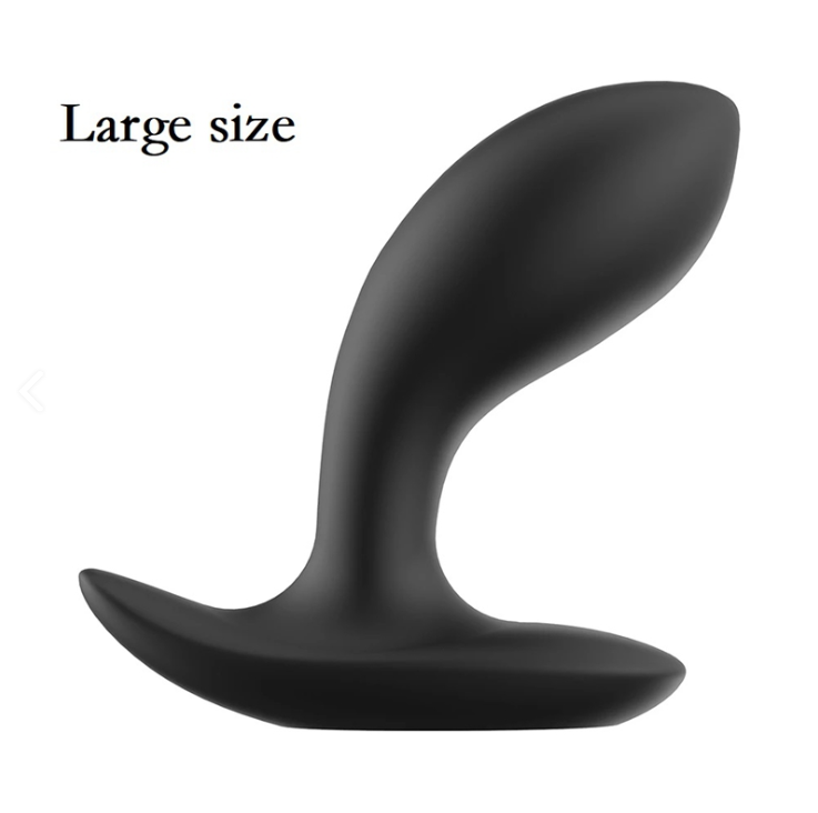 Buttplug Curvo - Conjunto de 3 Tamanhos