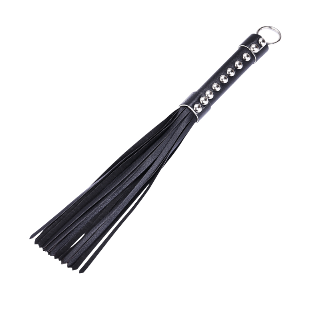 BDSM Kit - Handcuffs, Whip, Leash, Gag Ball, Eye Mask (9 Piece Set)