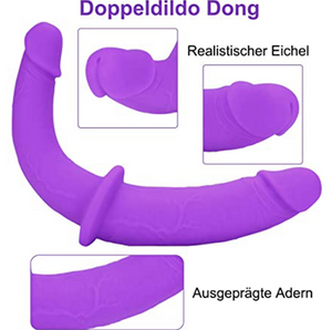 Strap Double Dildo On - Griver em ambas as direções