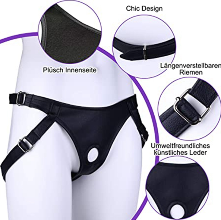 Strap Double Dildo On - Griver em ambas as direções