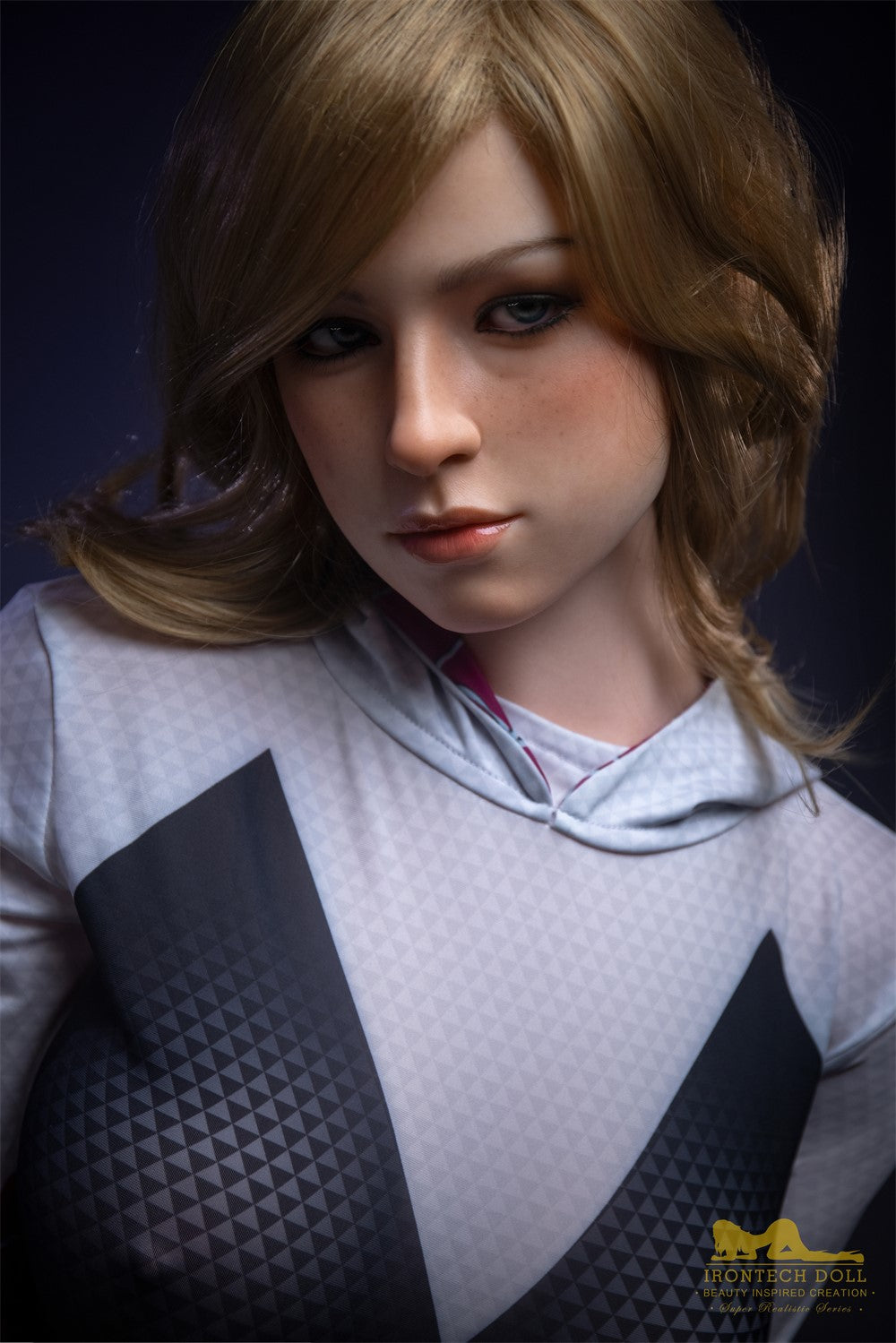 gwen muñeca sexual (Irontech Doll 167cm E-cup S38 Silicona)