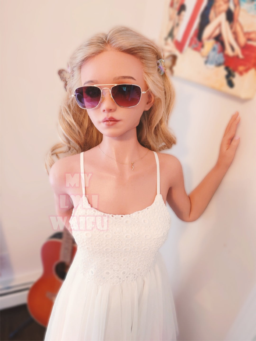 Tina boneca sexual (My Loli Waifu Copo B de 148cm #75 Silicone)