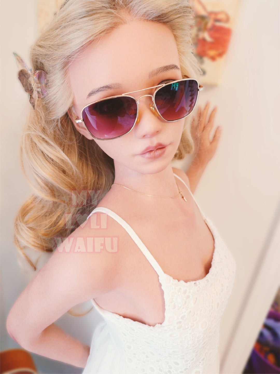 Tina boneca sexual (My Loli Waifu Copo B de 148cm #75 Silicone)