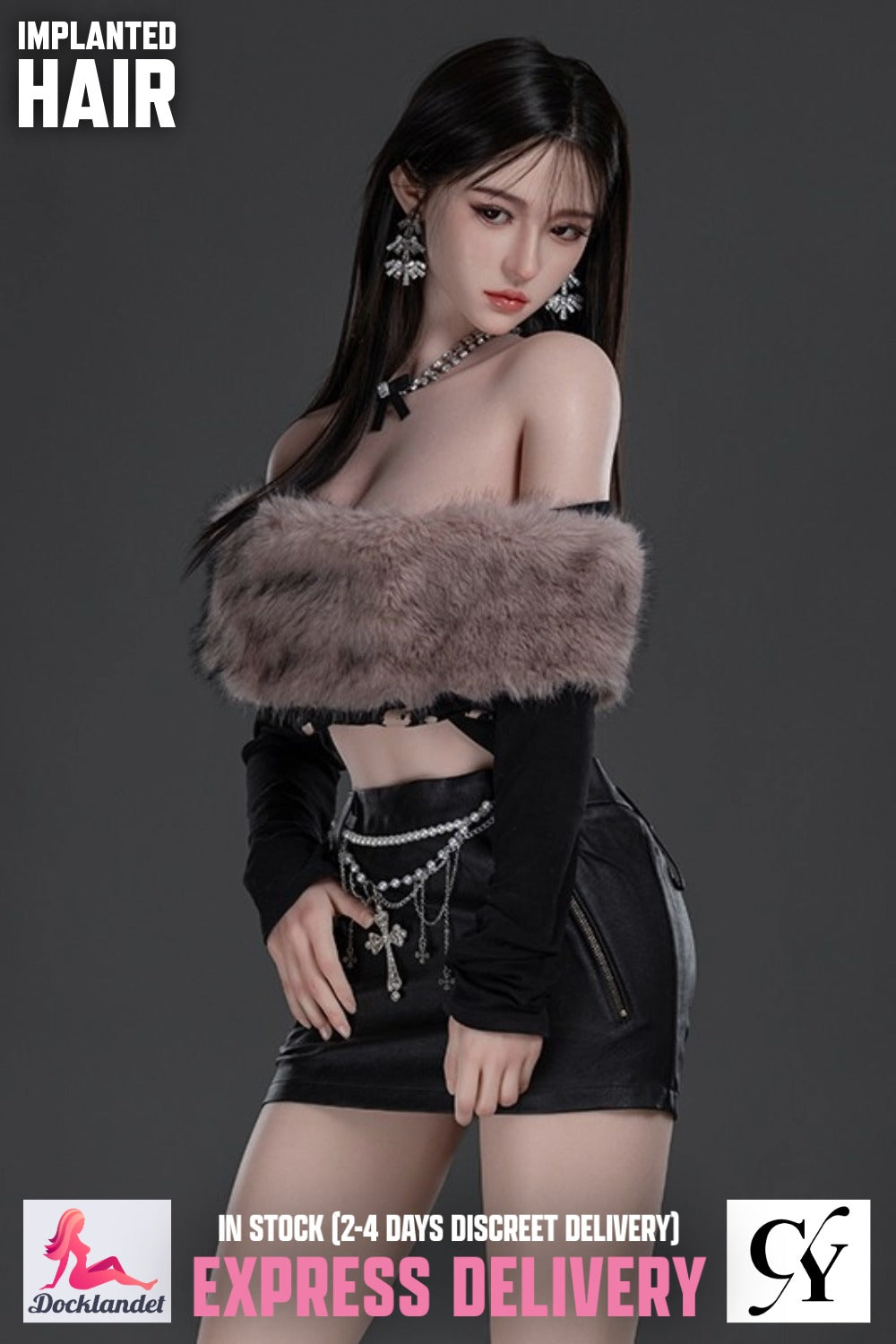 Zhimin Sexdocka (TOP CYDOLL 168cm F-kupa TPE+Silikon) EXPRESS