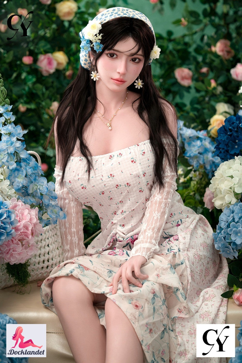 Una Sexdocka (TOP CYDOLL 167cm D-kupa TPE+Silikon)