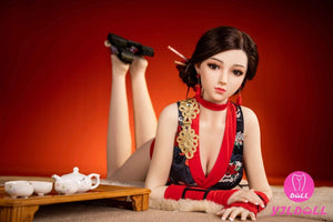 Boneca sexual de Jolene (YJL Doll 165cm D-CUP #439 TPE+Silicone)