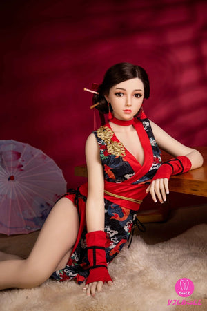Boneca sexual de Jolene (YJL Doll 165cm D-CUP #439 TPE+Silicone)