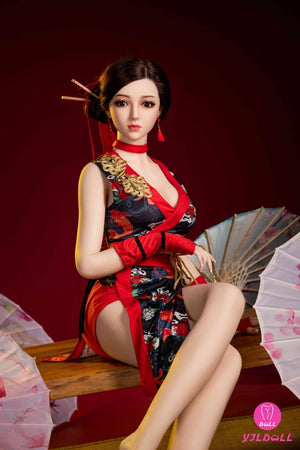 Boneca sexual de Jolene (YJL Doll 165cm D-CUP #439 TPE+Silicone)