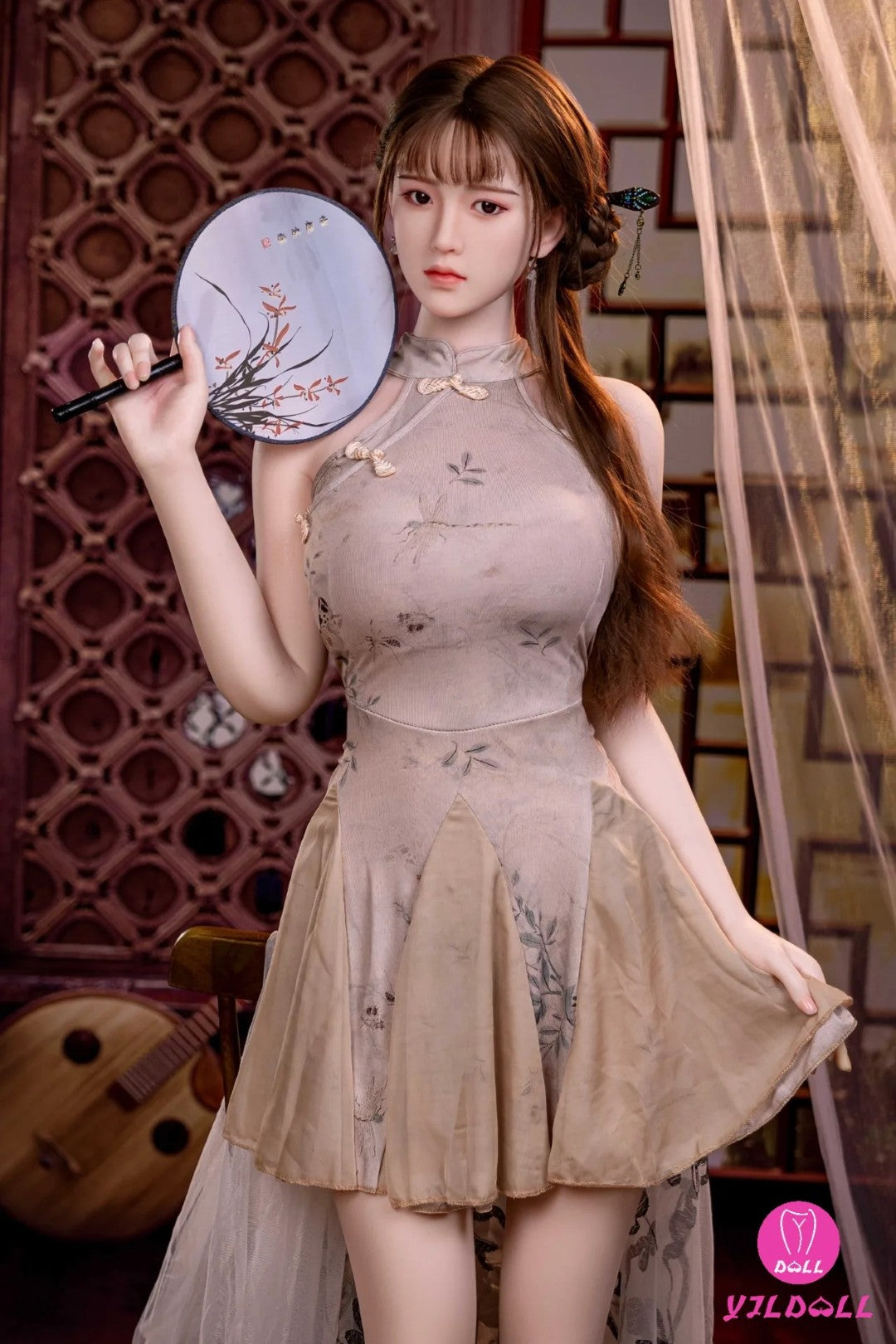 Emmy muñeca sexual (YJL Doll 165 cm D-CUP #396 TPE+Silicona)