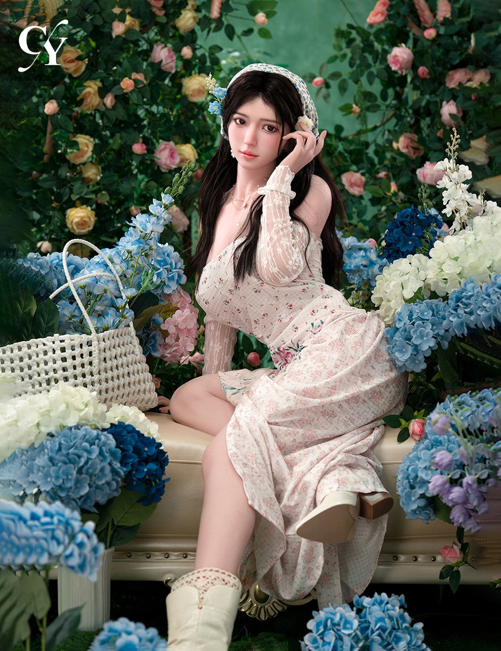 Uma boneca sexual (TOP CYDOLL Copo D de 167cm TPE+Silicone)