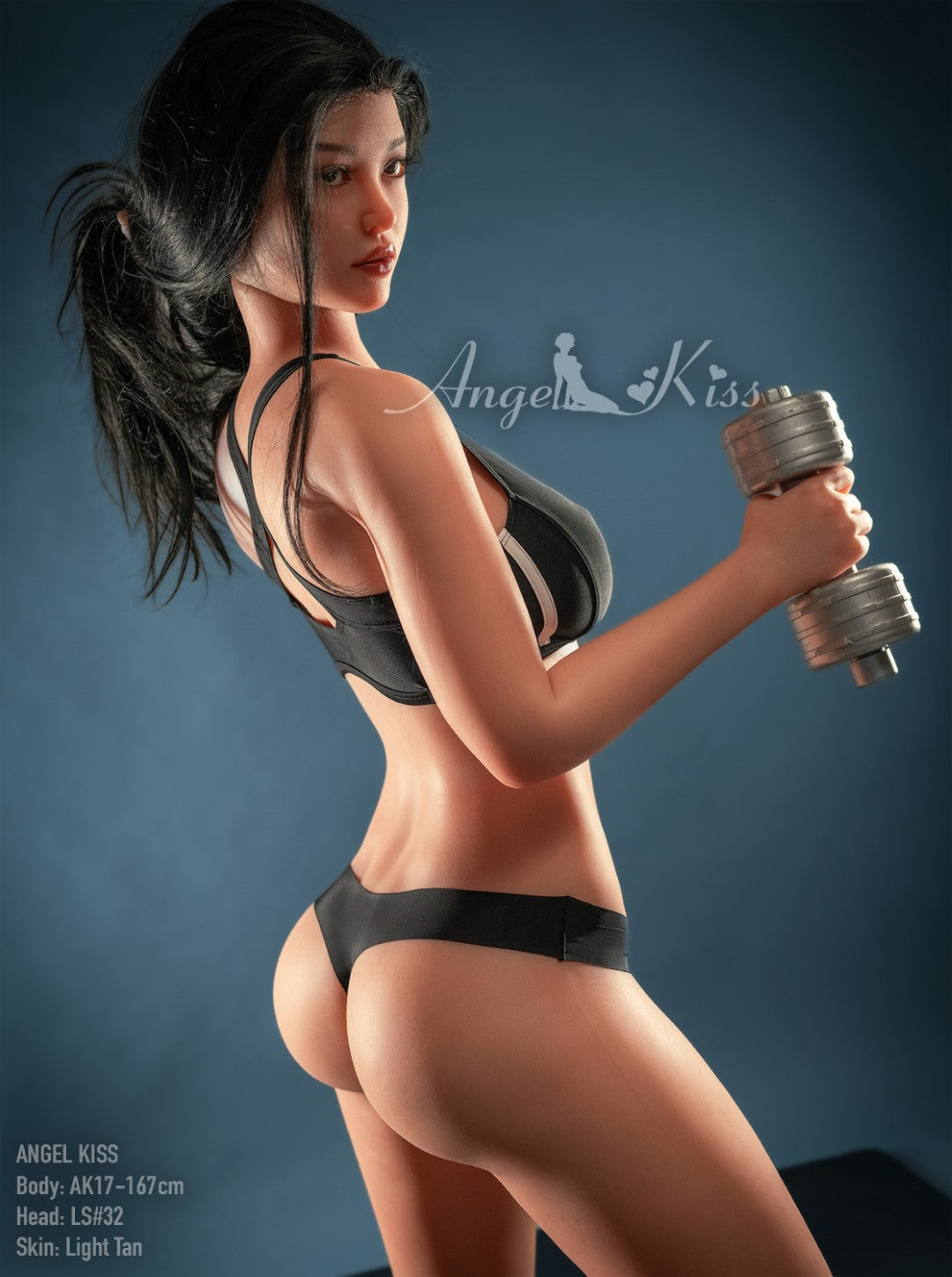 Alegría muñeca sexual (AK-Muñeca 167cm C-Cup #LS32 Silicona)