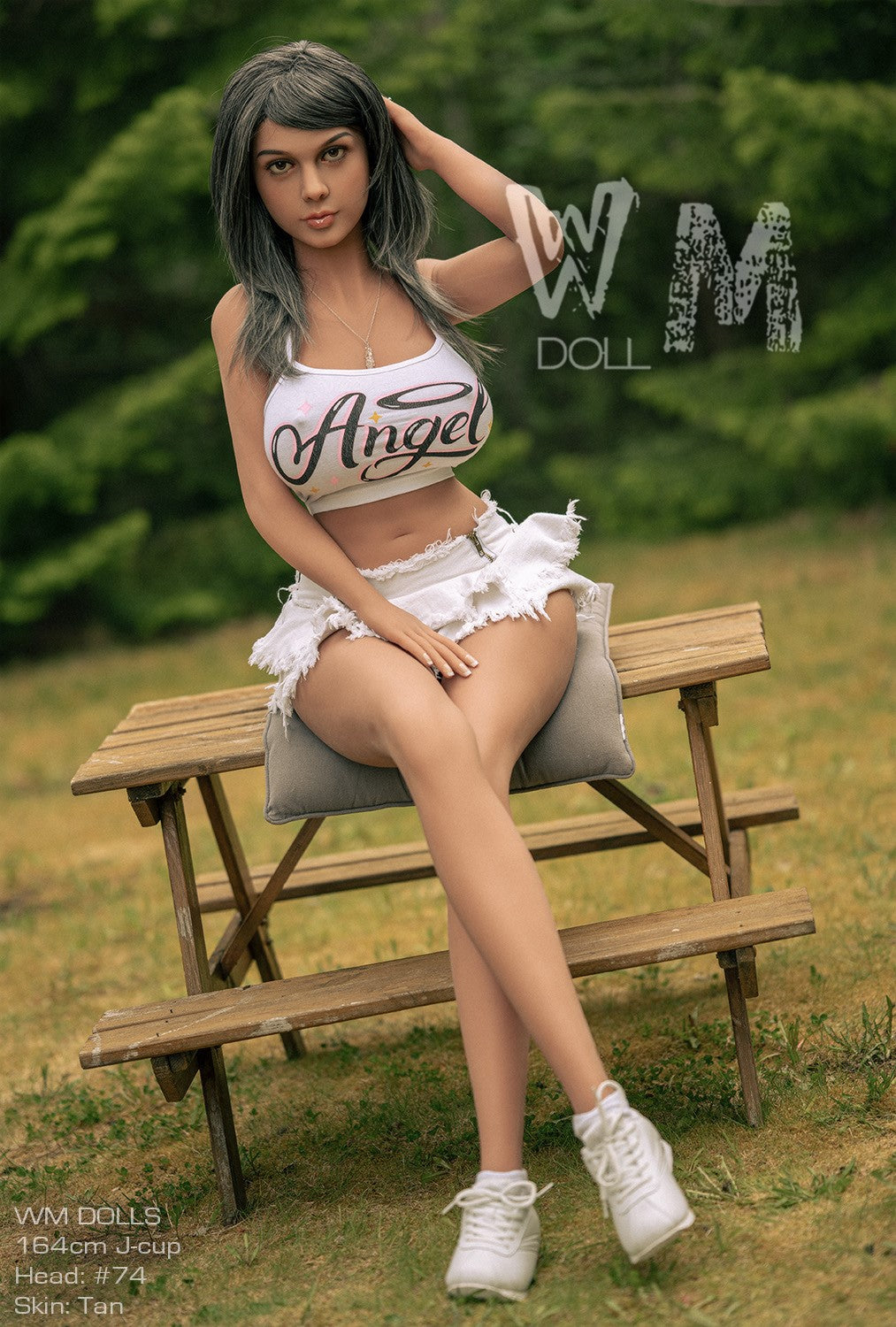 Boneca sexual Mervi (WM-Doll Copo J de 164 cm #74 TPE)