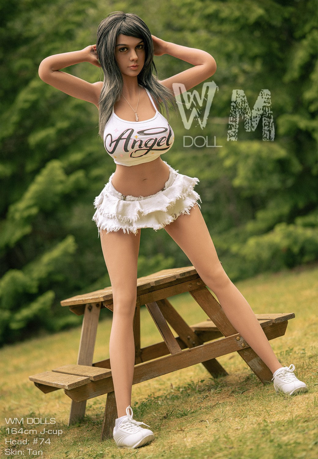 Boneca sexual Mervi (WM-Doll Copo J de 164 cm #74 TPE)