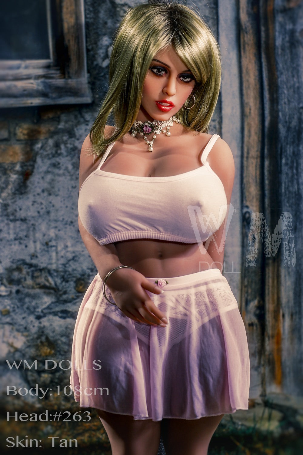 brita muñeca sexual (WM-Doll Copa H de 108 cm #263 TPE)