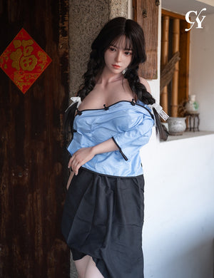 Boneca sexual wan (TOP CYDOLL 167 cm D-kupa tpe+silicone)