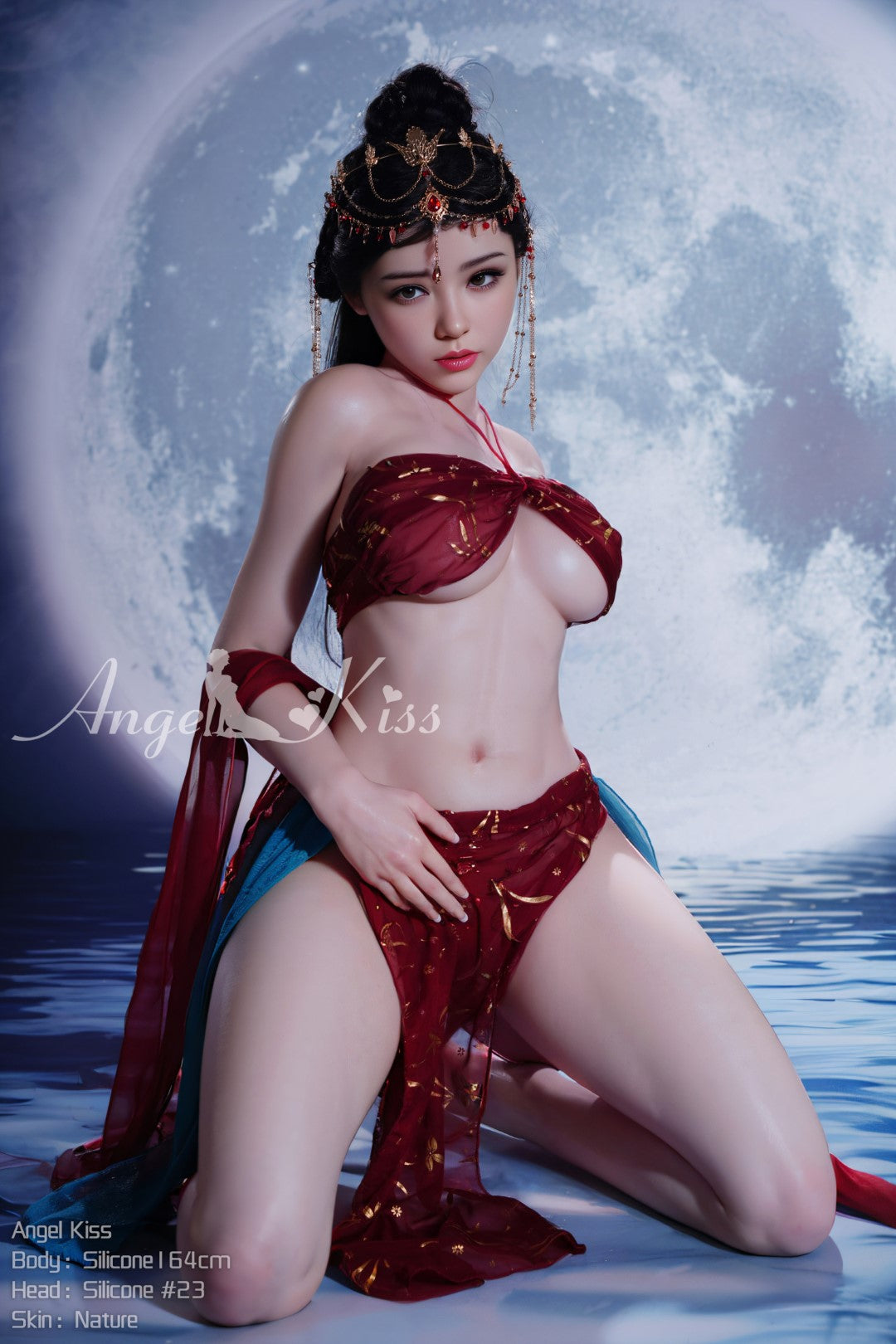 Boneca sexual XIA (AK-Doll 164cm H-Kupa #S23 Silicone)