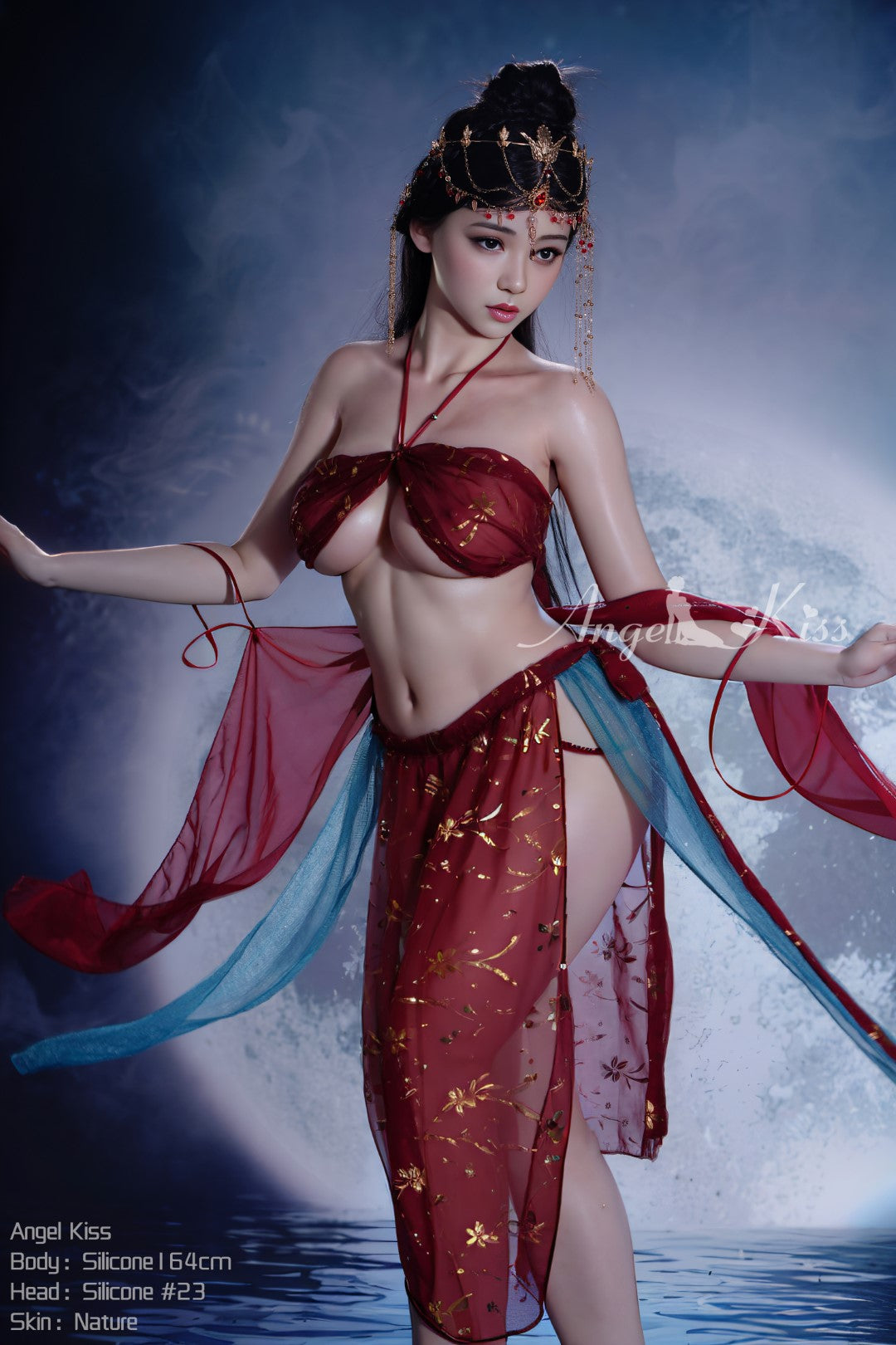 Boneca sexual Xia (boneca AK 164 cm H-Cup # S23 Silicone)