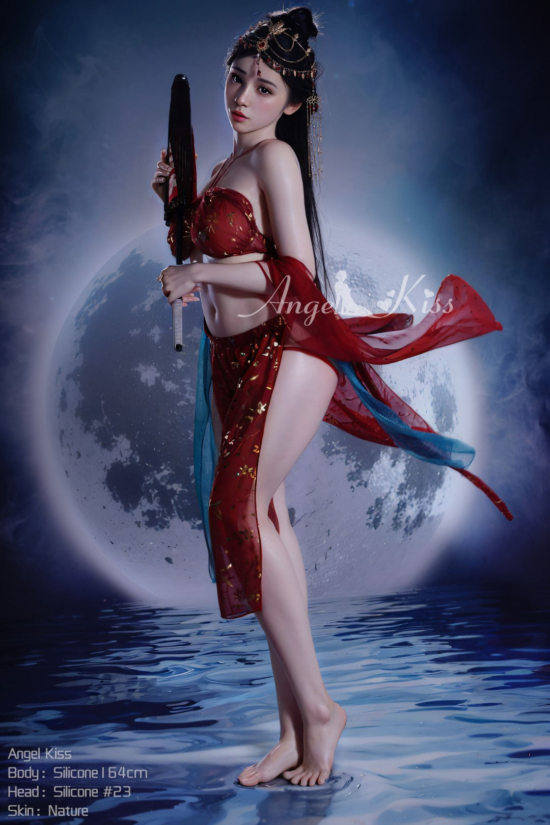 Boneca sexual Xia (boneca AK 164 cm H-Cup # S23 Silicone)