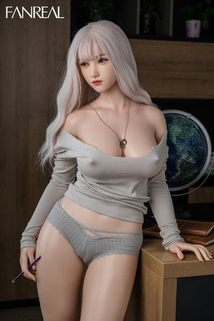 Boneca sexual yao (FanReal Doll 159 cm de silicone f-cup)
