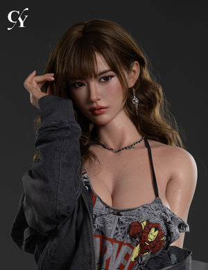 Yuki muñeca sexual (TOP CYDOLL 168 cm F-Kupa TPE+Silicona)