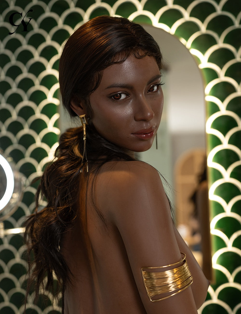 Boneca sexual Zaria (TOP CYDOLL Copo C 170cm TPE+Silicone)