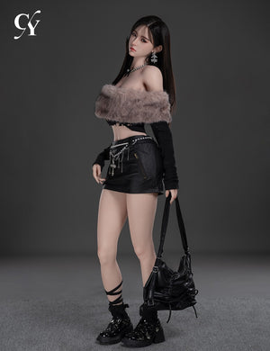 Zhimin muñeca sexual (TOP CYDOLL 168 cm F-Kupa TPE+Silicona)