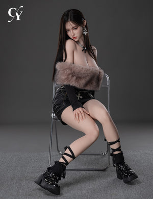 Zhimin muñeca sexual (TOP CYDOLL 168 cm F-Kupa TPE+Silicona)