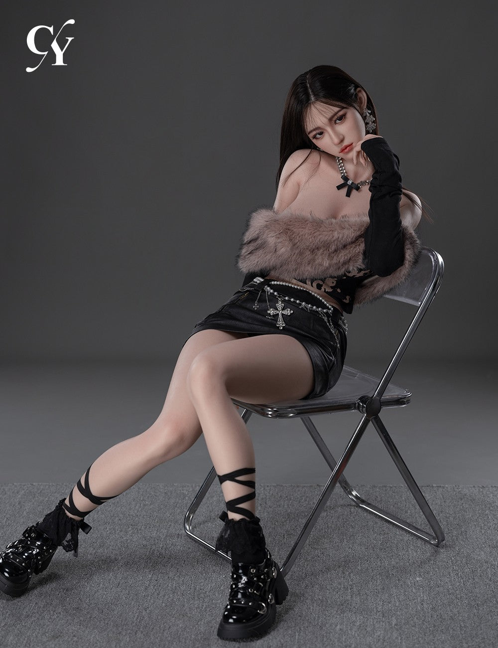 Boneca sexual Zhimin (TOP CYDOLL Copo F de 168cm TPE+Silicone) EXPRESS