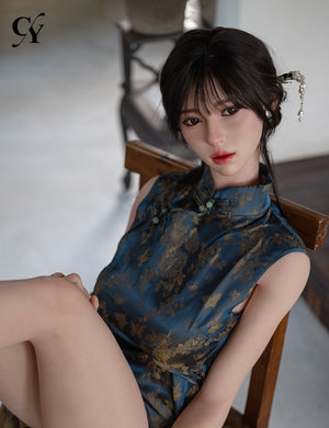 Zhimin muñeca sexual (TOP CYDOLL 168 cm F-Kupa TPE+Silicona)