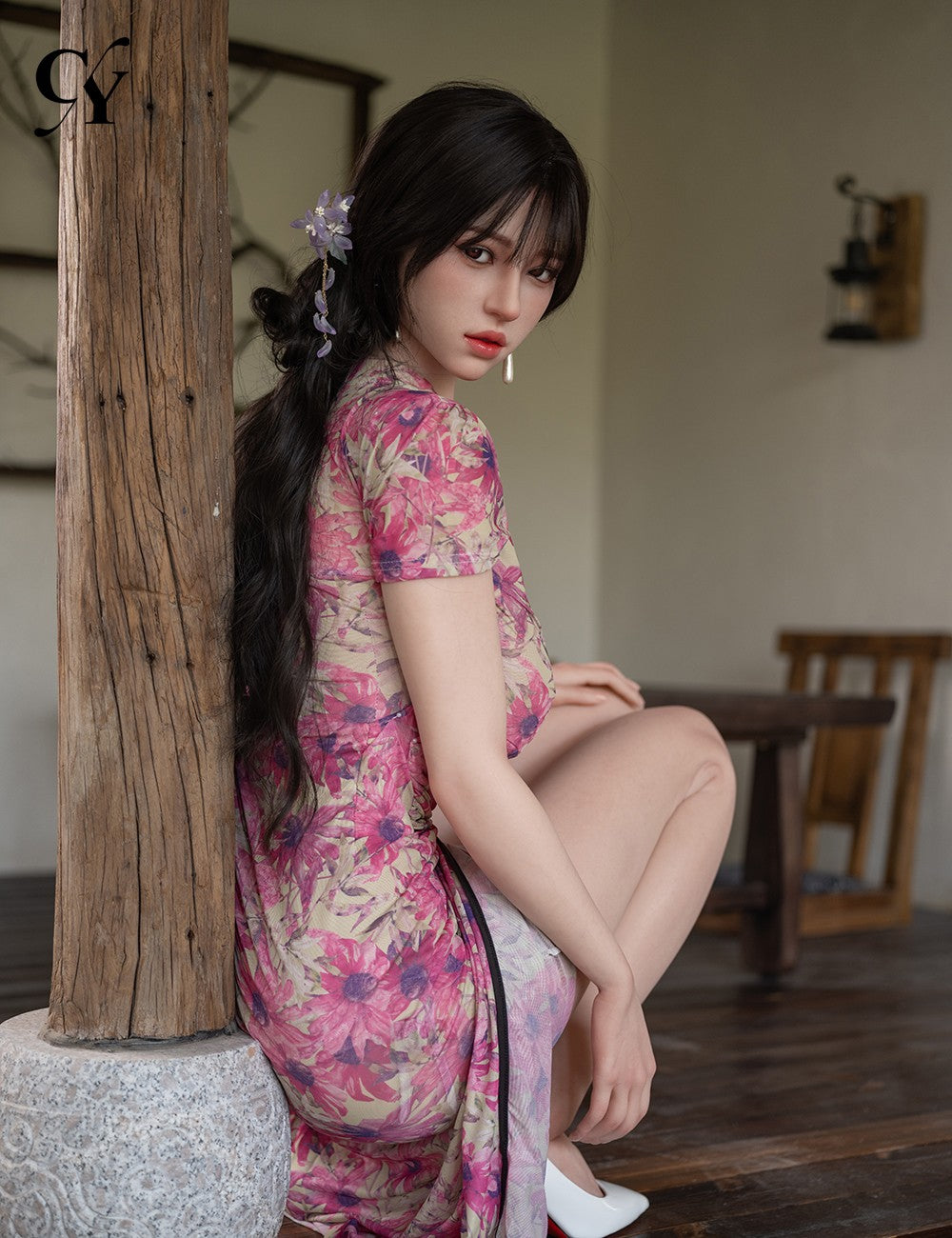 Boneca sexual Zhimin (TOP CYDOLL Copo F de 168cm TPE+Silicone)