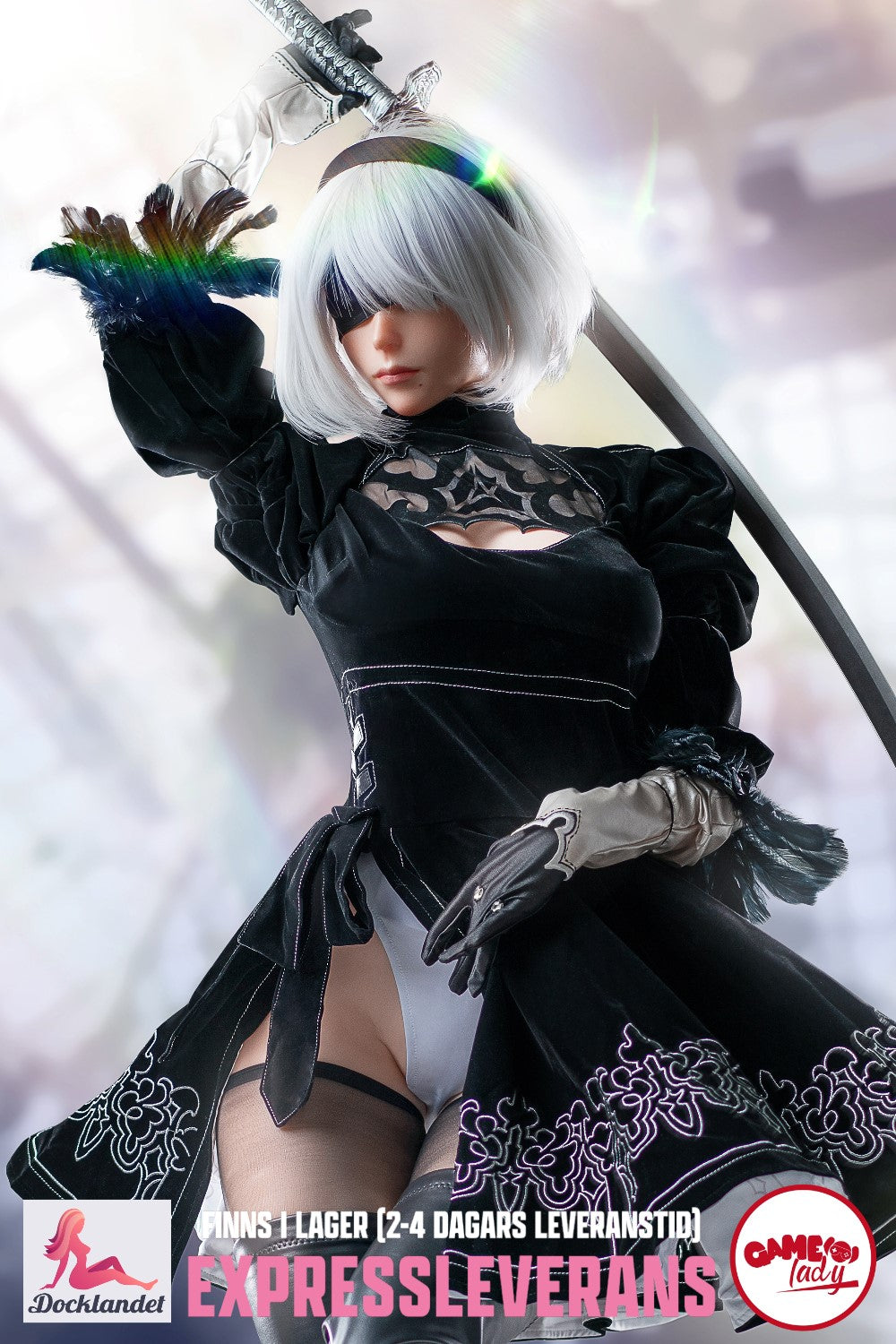 Boneca sexual Yorha 2B (Game Lady 171cm E-Cup No.18 Silicone) EXPRESS