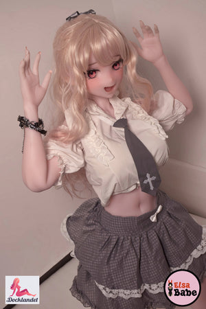 Aihara kaya muñeca sexual (Elsa Babe 148 cm RAD007 Silicona)