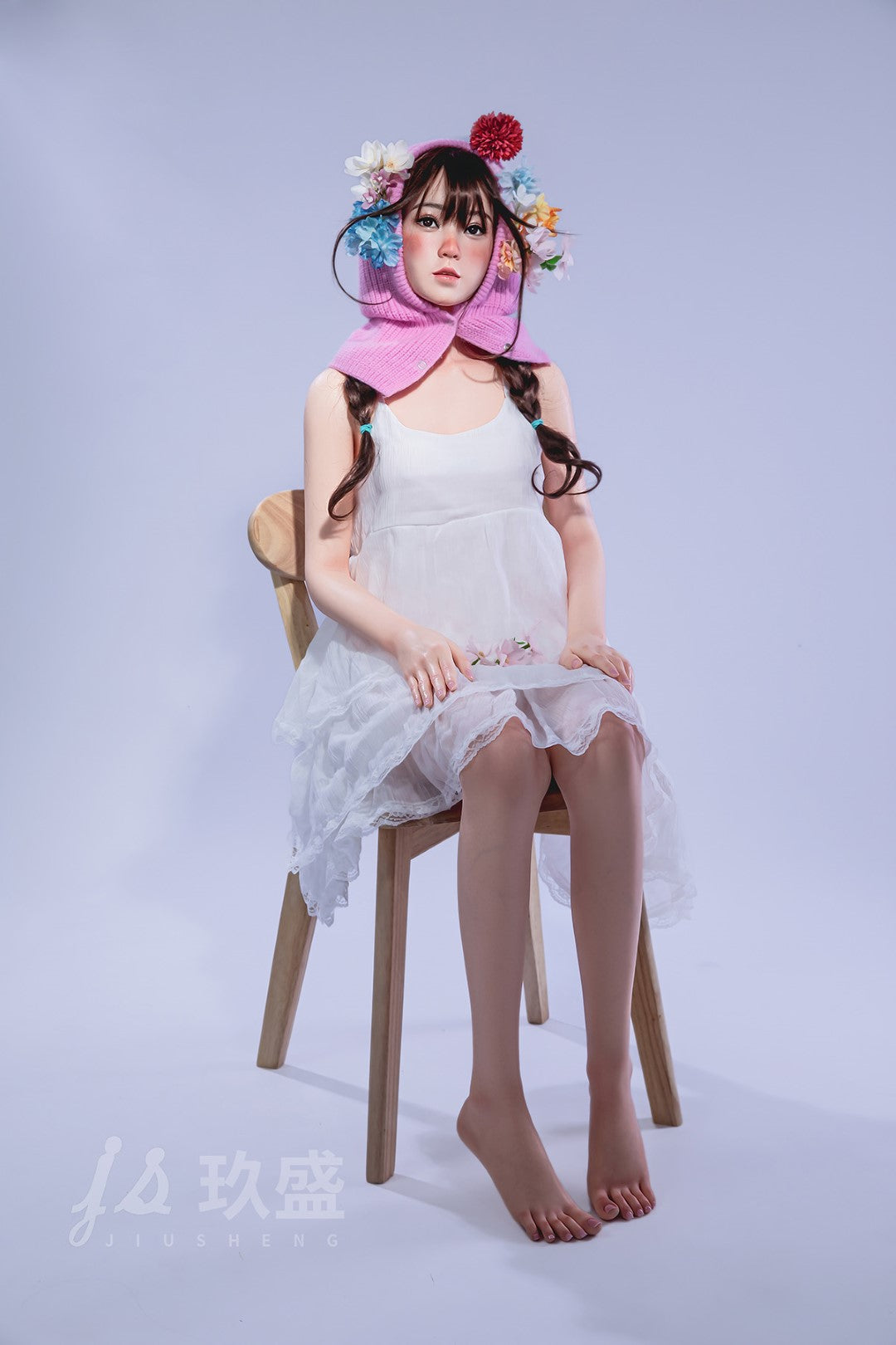 Boneca sexual Enya (Jiusheng 151 cm B-Cup # 56 Silicone)