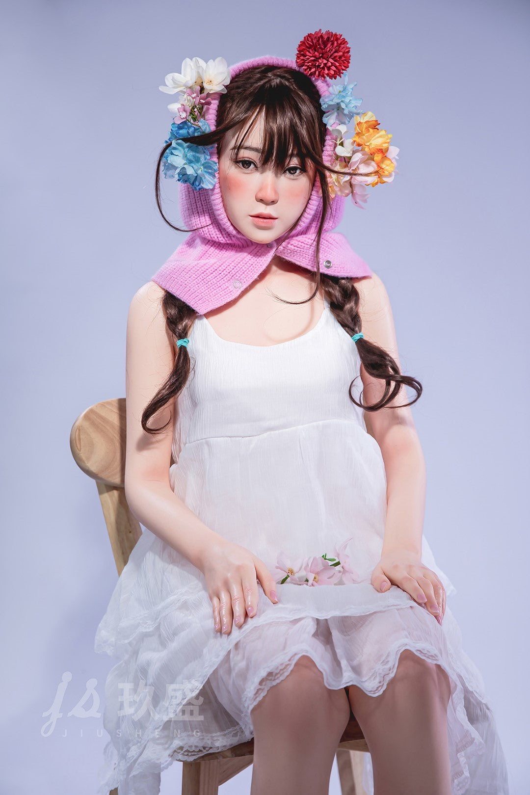 Boneca sexual Enya (Jiusheng 151 cm B-Cup # 56 Silicone)