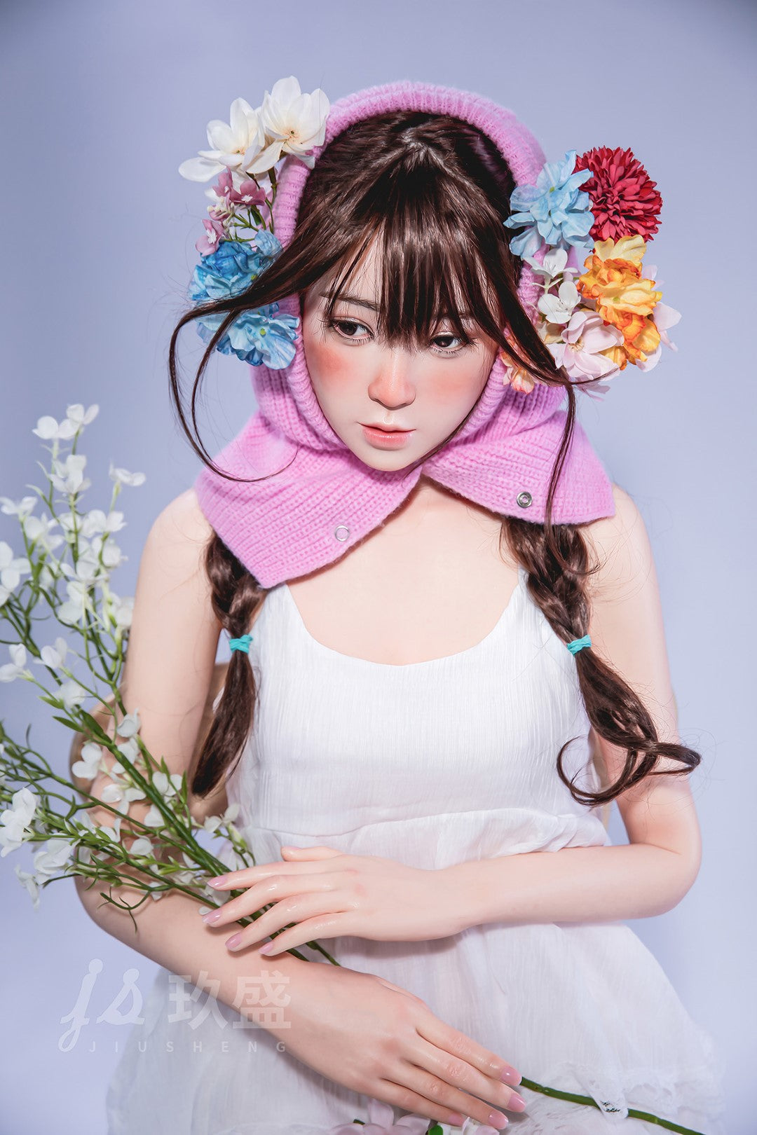 Boneca sexual Enya (Jiusheng 151 cm B-Cup # 56 Silicone)