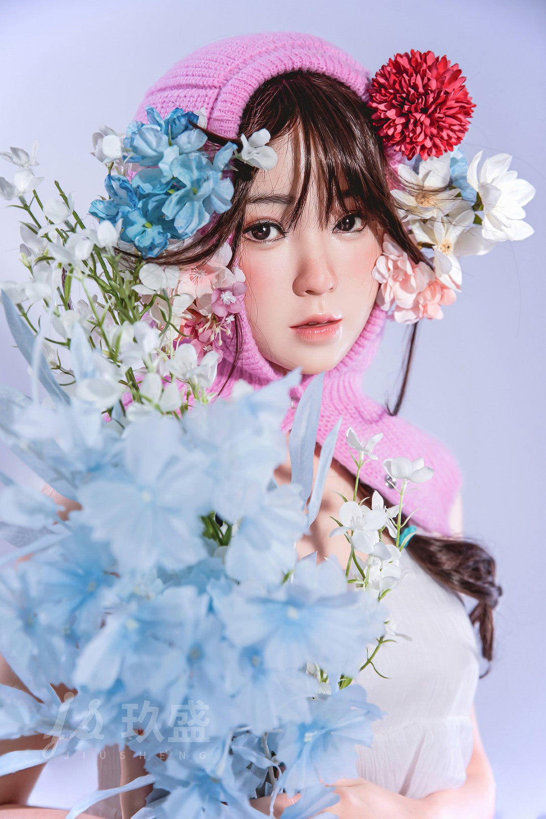 Boneca sexual Enya (Jiusheng 151 cm B-Cup # 56 Silicone)