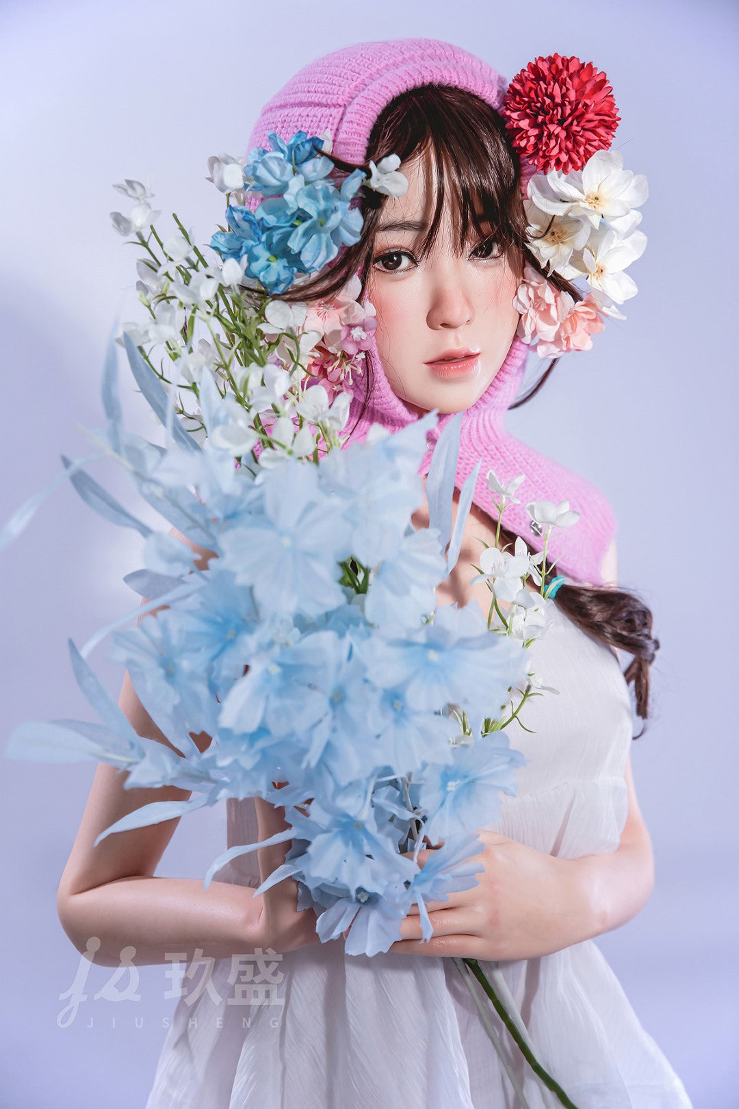 Boneca sexual Enya (Jiusheng 151 cm B-Cup # 56 Silicone)