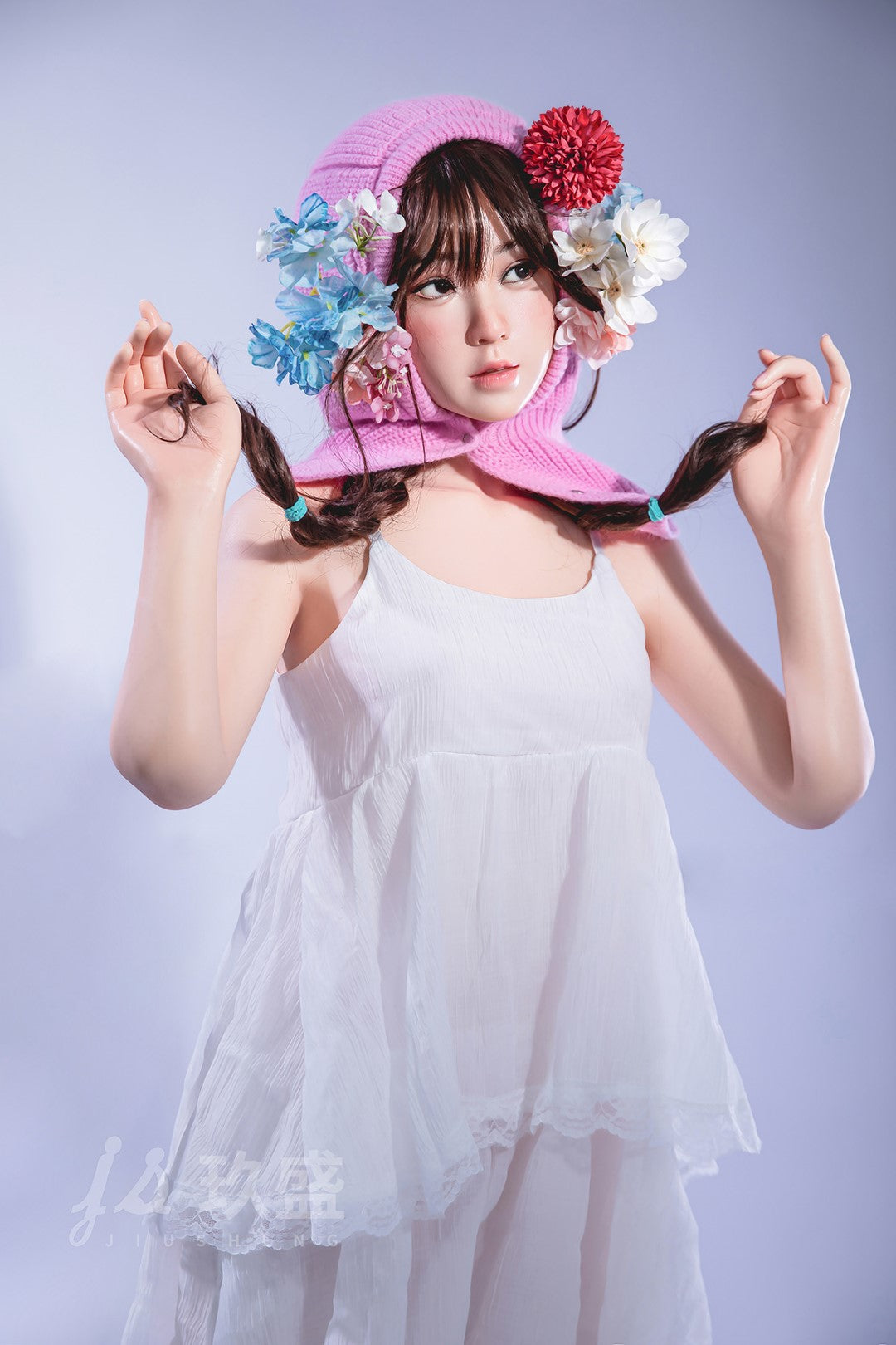 Boneca sexual Enya (Jiusheng 151 cm B-Cup # 56 Silicone)