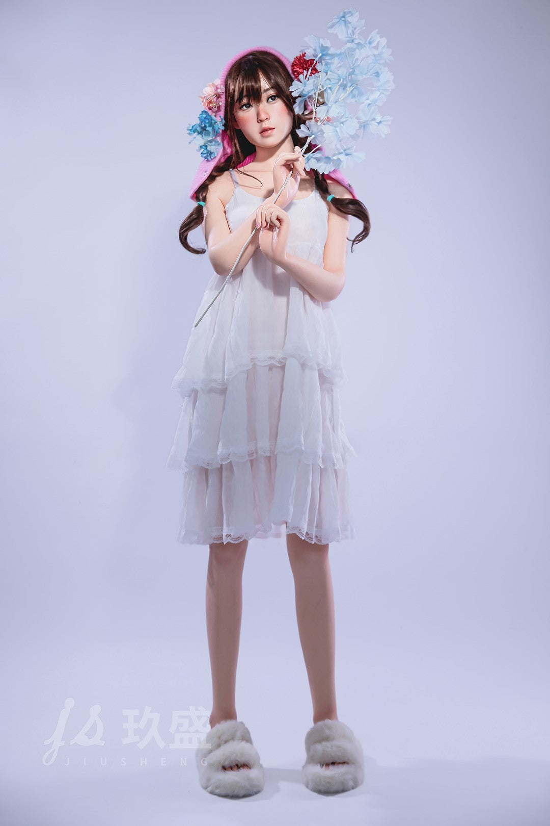 Boneca sexual Enya (Jiusheng 151 cm B-Cup # 56 Silicone)