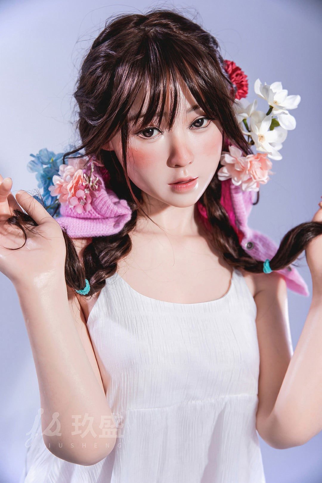 Boneca sexual Enya (Jiusheng 151 cm B-Cup # 56 Silicone)