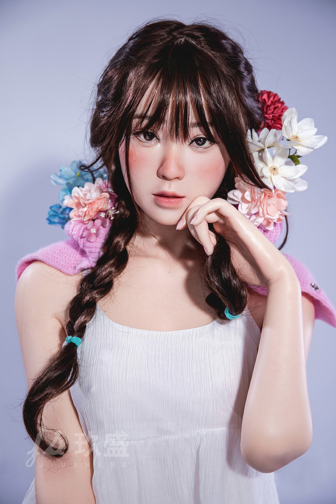 Boneca sexual Enya (Jiusheng 151 cm B-Cup # 56 Silicone)