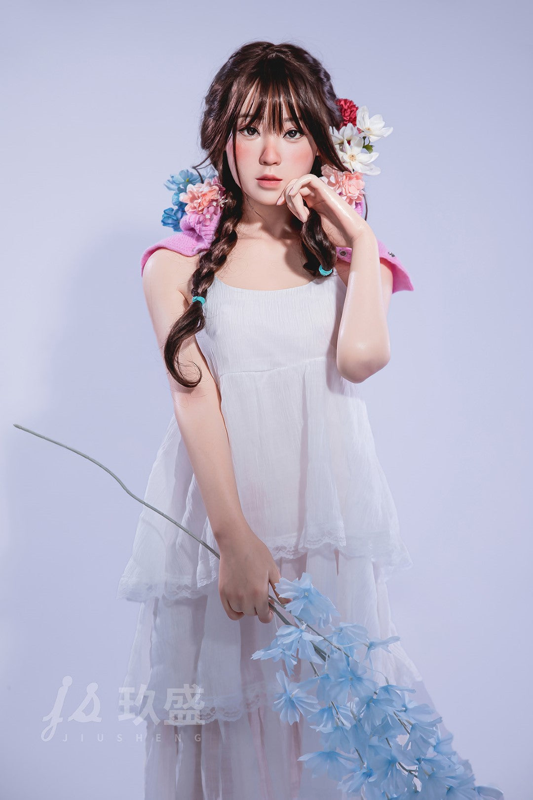 Boneca sexual Enya (Jiusheng 151 cm B-Cup # 56 Silicone)